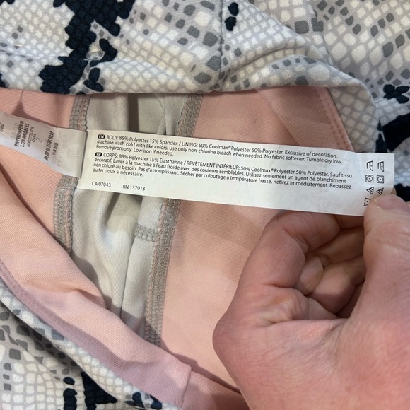 Balance Collection Womens Contender High Rise  Legging Soft Snake Print Sz SMALL - Picture 11 of 13